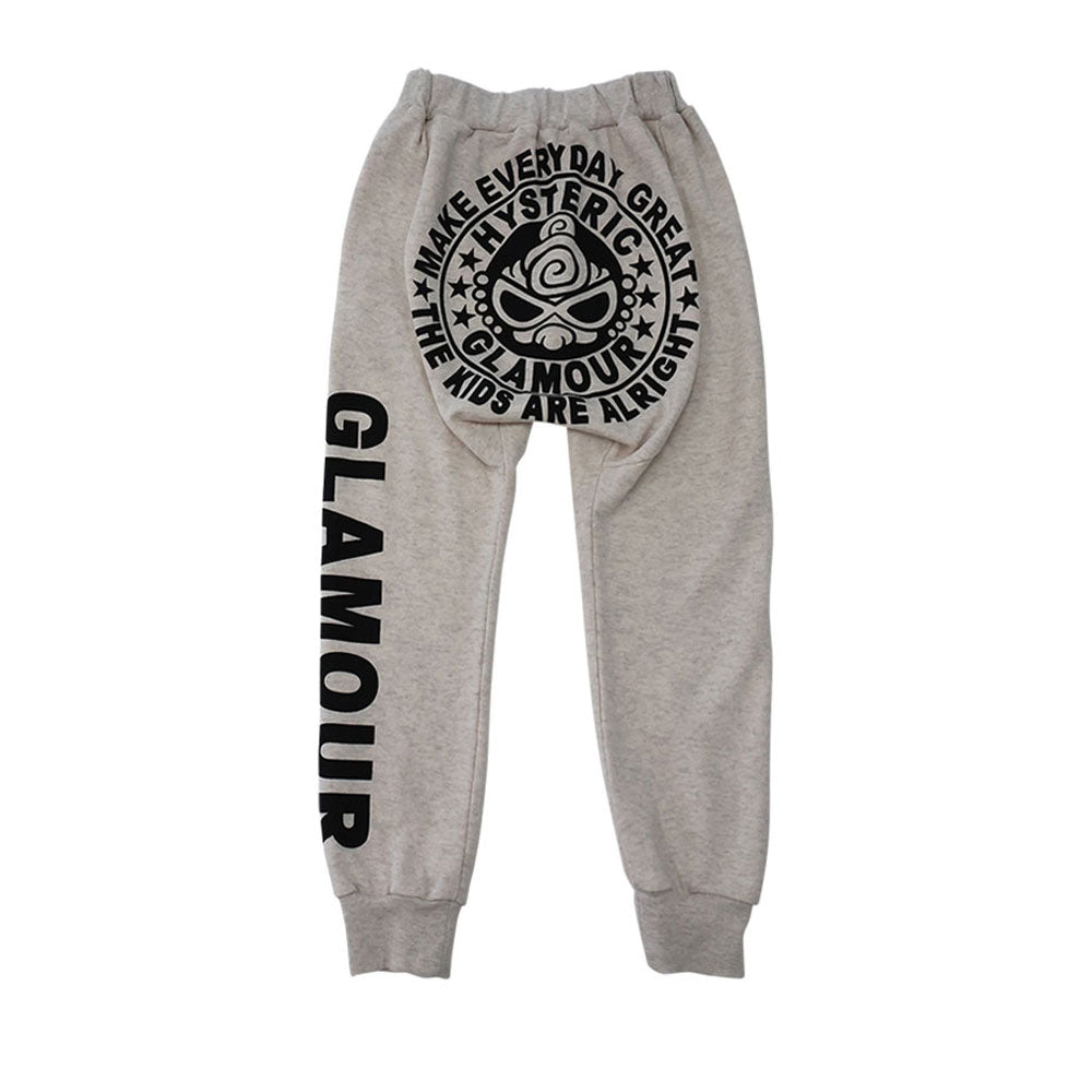 CIRCLE MINI FACE LOGO サルエルパンツ