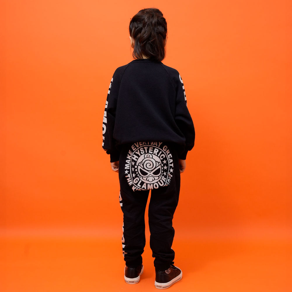 CIRCLE MINI FACE LOGO サルエルパンツ