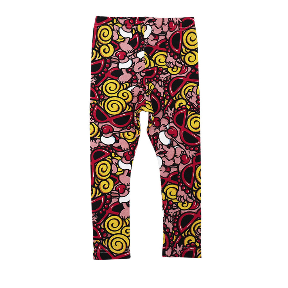 HYS MINI JAM PACK総柄 10分丈レギンス