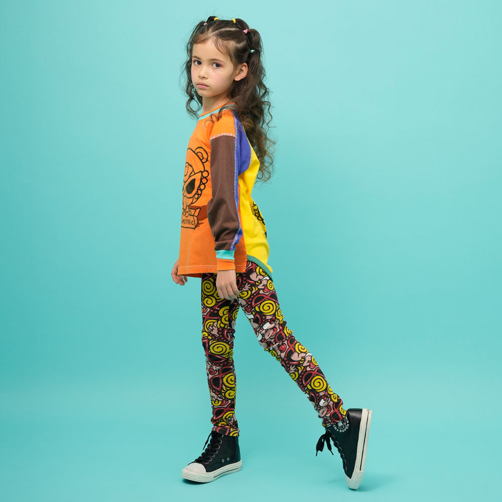 HYS MINI JAM PACK総柄 10分丈レギンス