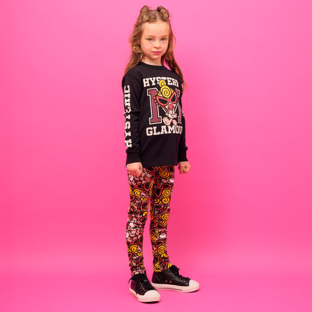 HYS MINI JAM PACK総柄 10分丈レギンス