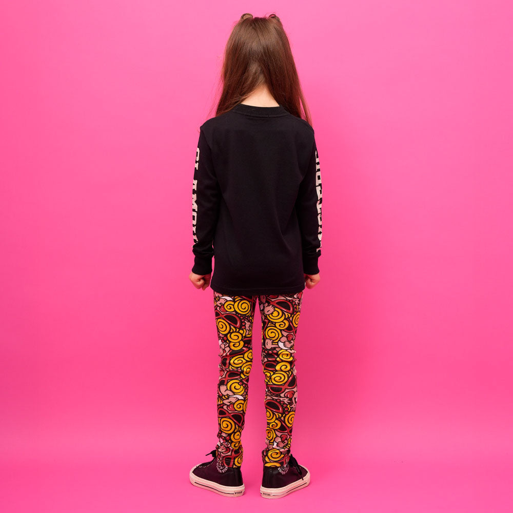 HYS MINI JAM PACK総柄 10分丈レギンス