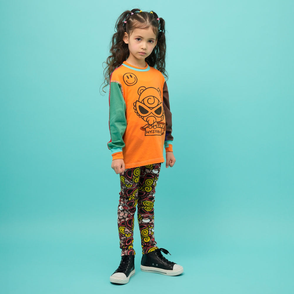 HYS MINI JAM PACK総柄 10分丈レギンス