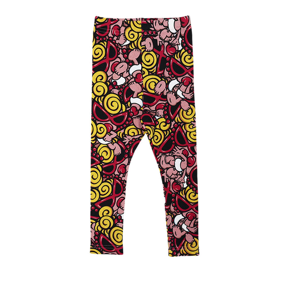 HYS MINI JAM PACK総柄 10分丈レギンス