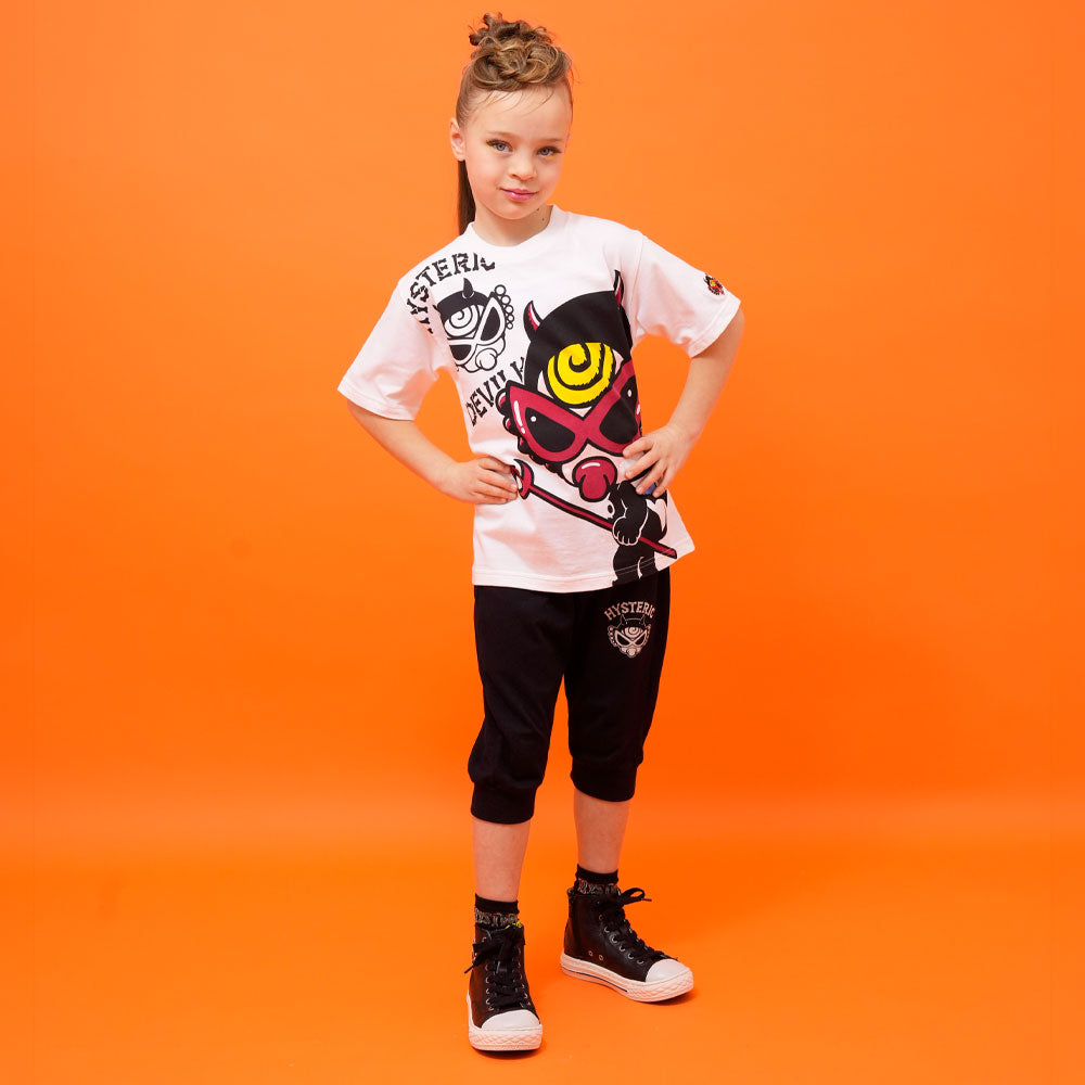 DEVILKIN しっぽ付き 膝下丈 サルエルパンツ