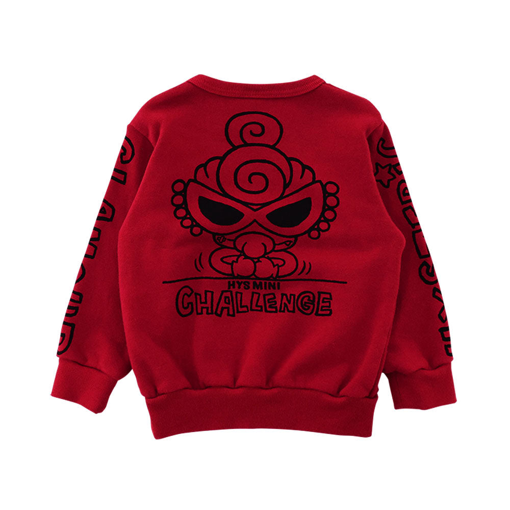 SELFISH BABY CHALLENGE 裏毛トレーナー