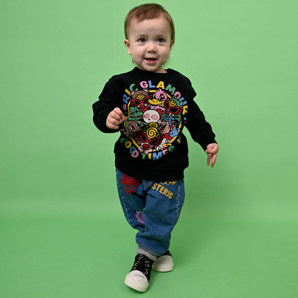 MINI&FRIENDS GOODTIMES 裏起毛トレーナー