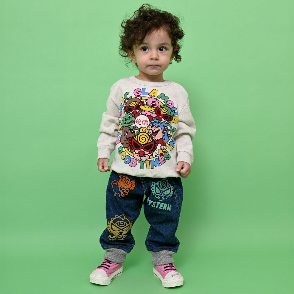 MINI&FRIENDS GOODTIMES 裏起毛トレーナー