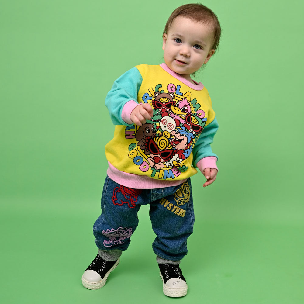 MINI&FRIENDS GOODTIMES 裏起毛トレーナー