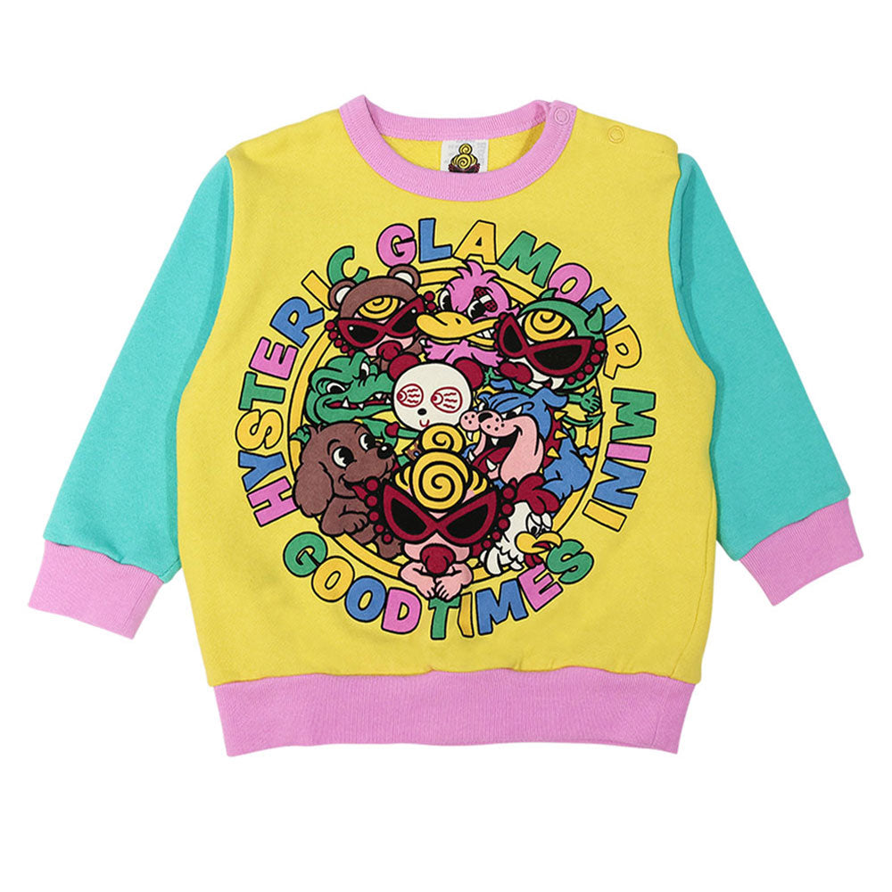 MINI&FRIENDS GOODTIMES 裏起毛トレーナー