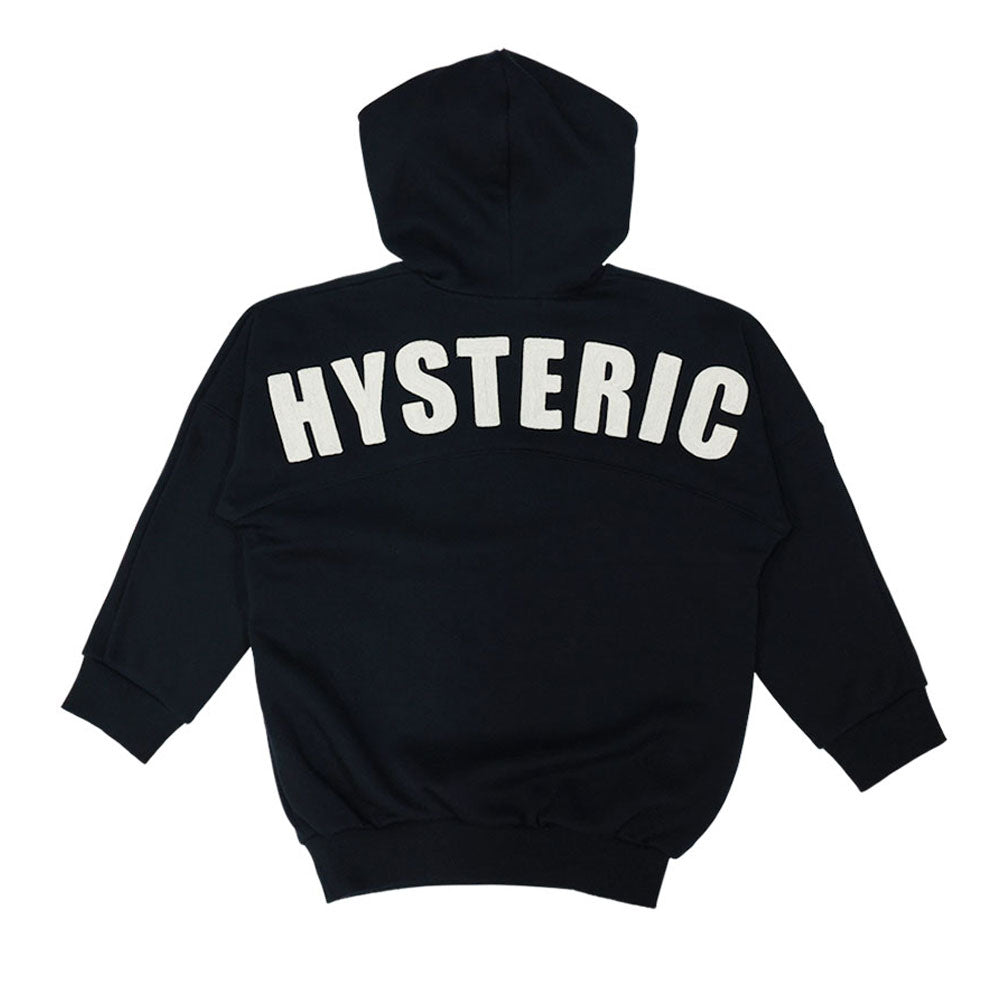 PANDA MINI刺繍 裏起毛 耳付き パーカー