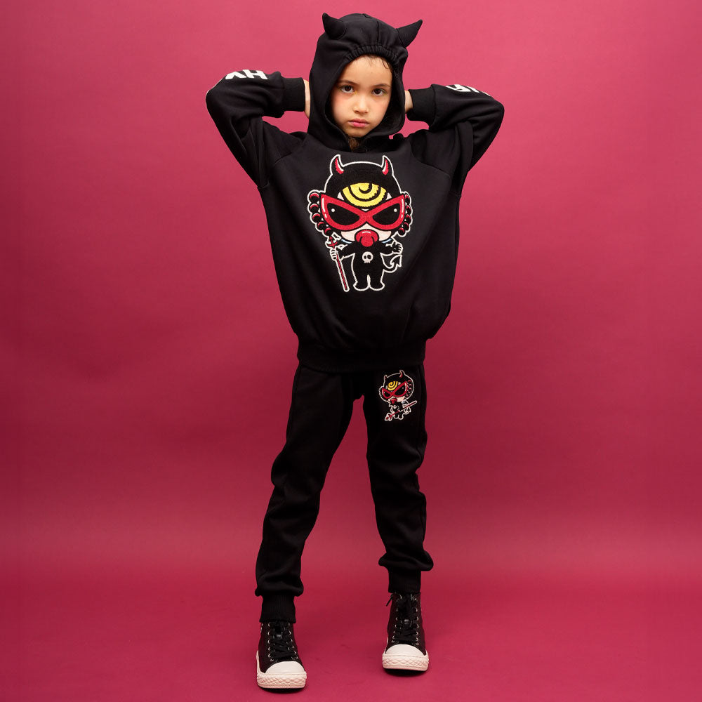 DEVILKIN 裏起毛 しっぽ付き パンツ