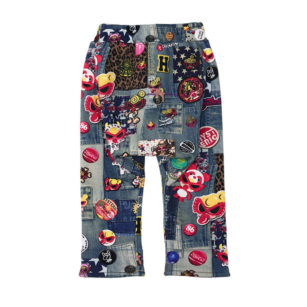 SCRATCH DENIM ボンバー裏毛 Viscotex パンツ