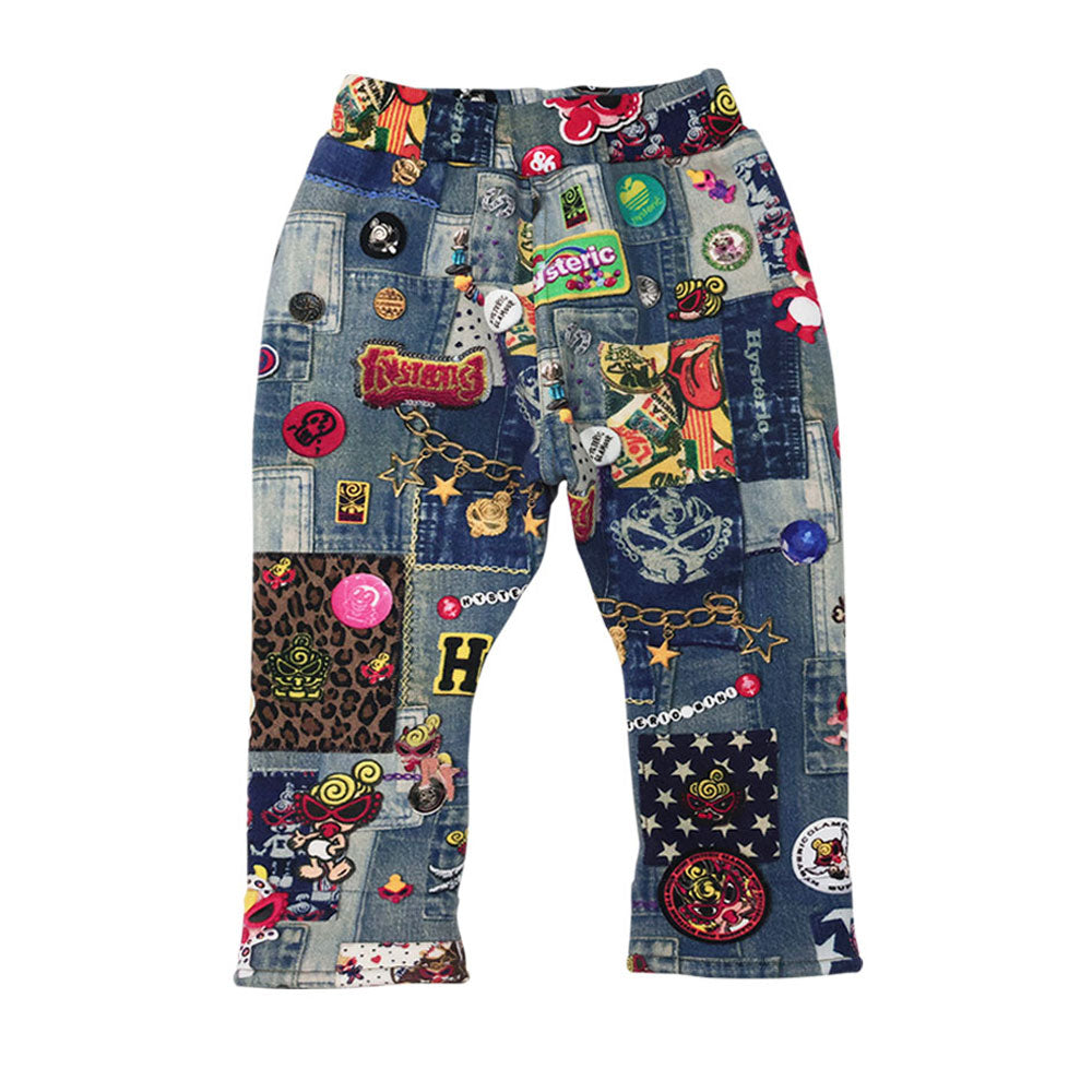 SCRATCH DENIM ボンバー裏毛 Viscotex パンツ