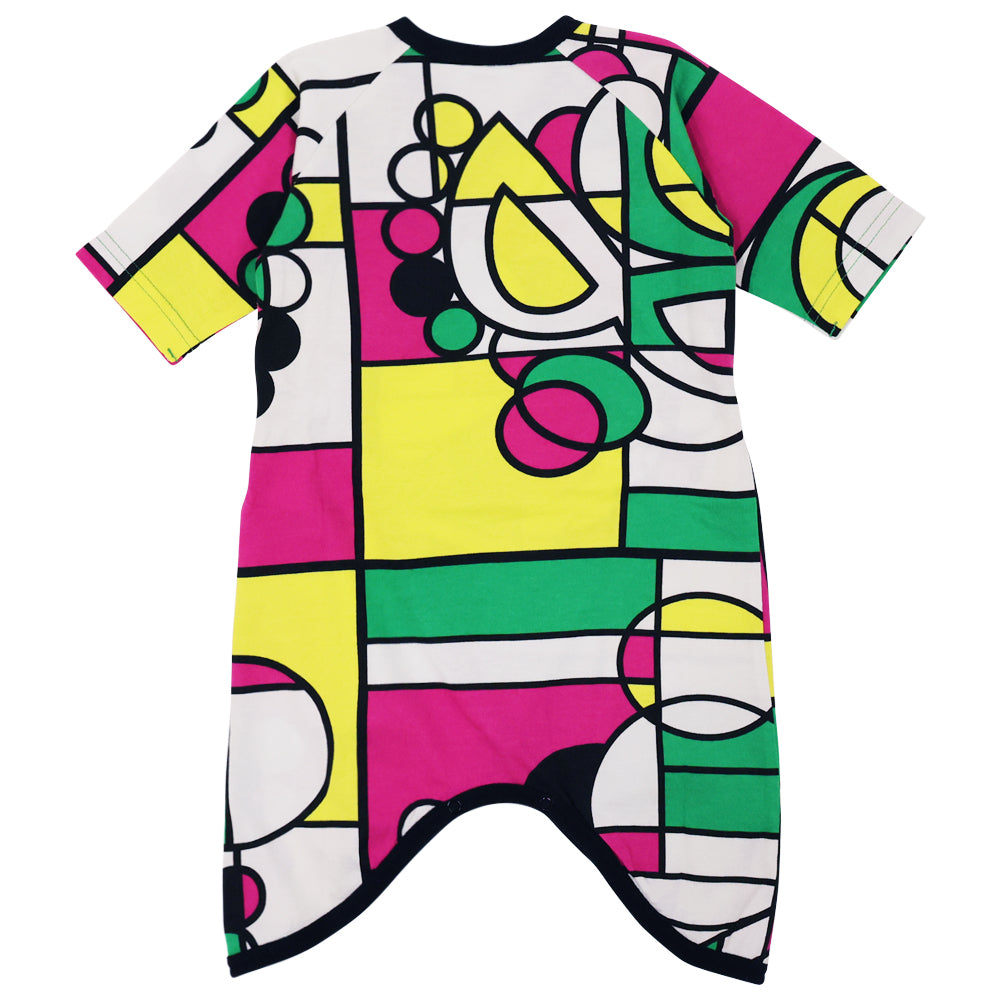 HYS MINI COMPOSITION総柄 コンビ肌着