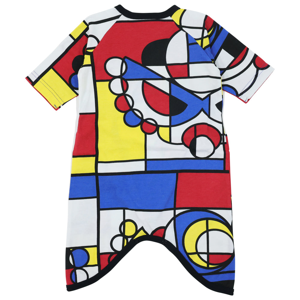 HYS MINI COMPOSITION総柄 コンビ肌着