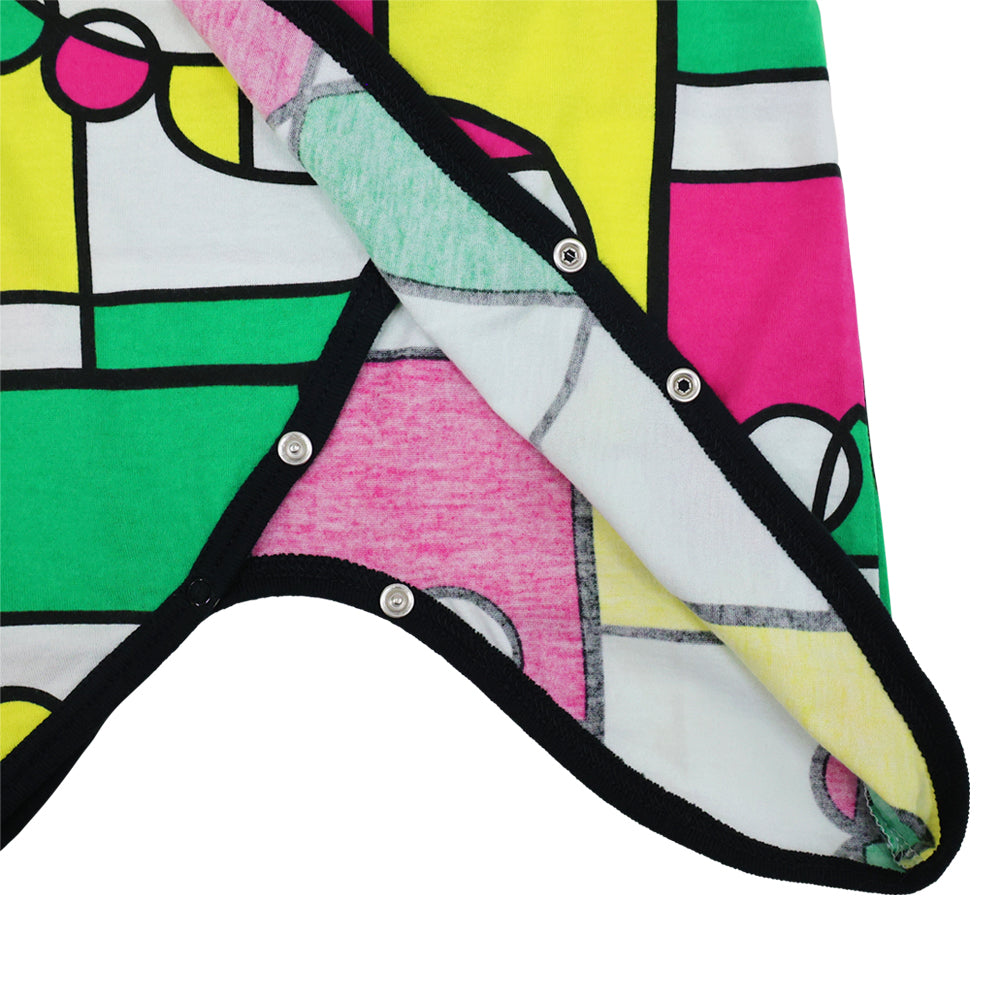 HYS MINI COMPOSITION総柄 コンビ肌着