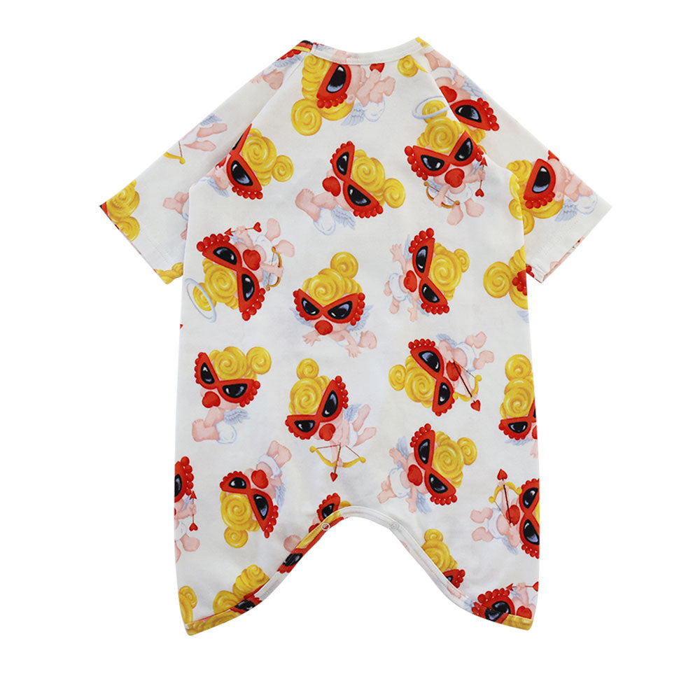 Little Angel総柄 コンビ肌着