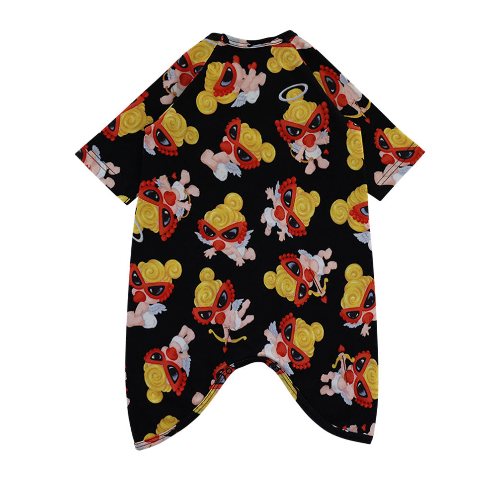 Little Angel総柄 コンビ肌着