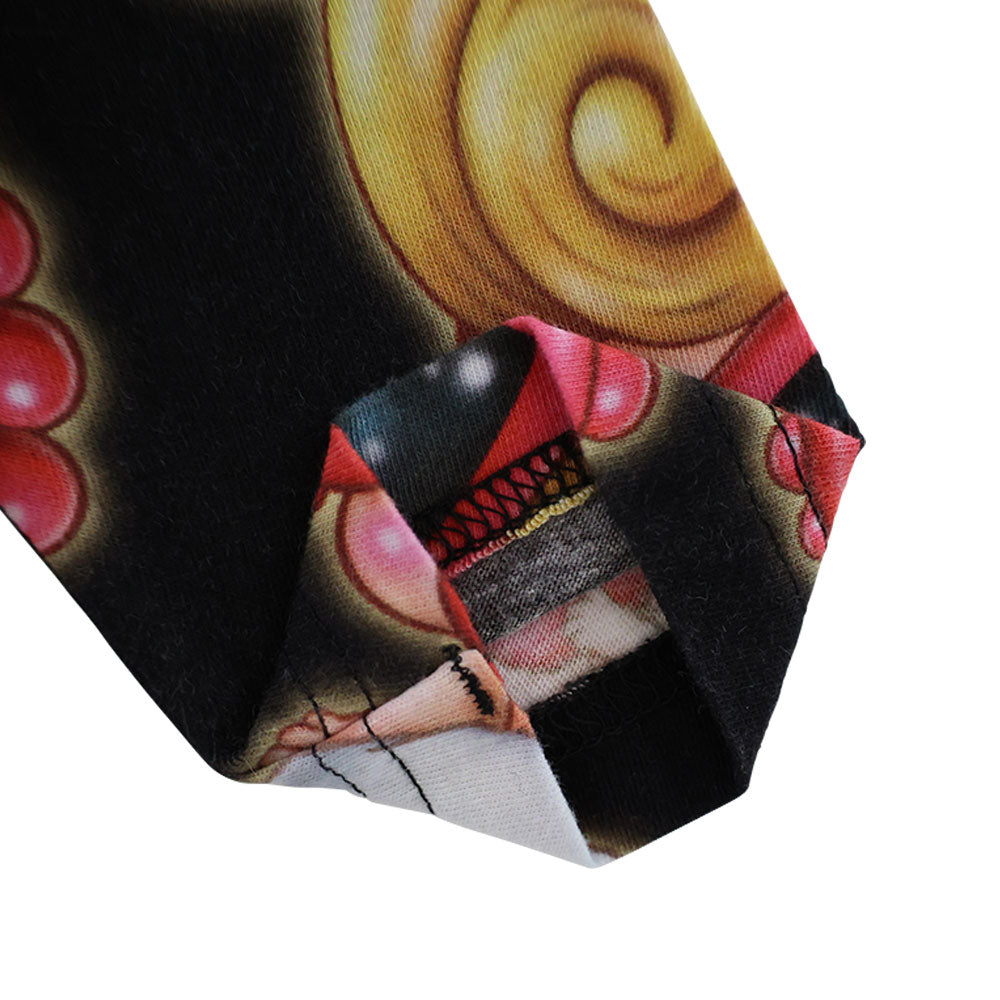 Sweet memories総柄 長袖ロンパース