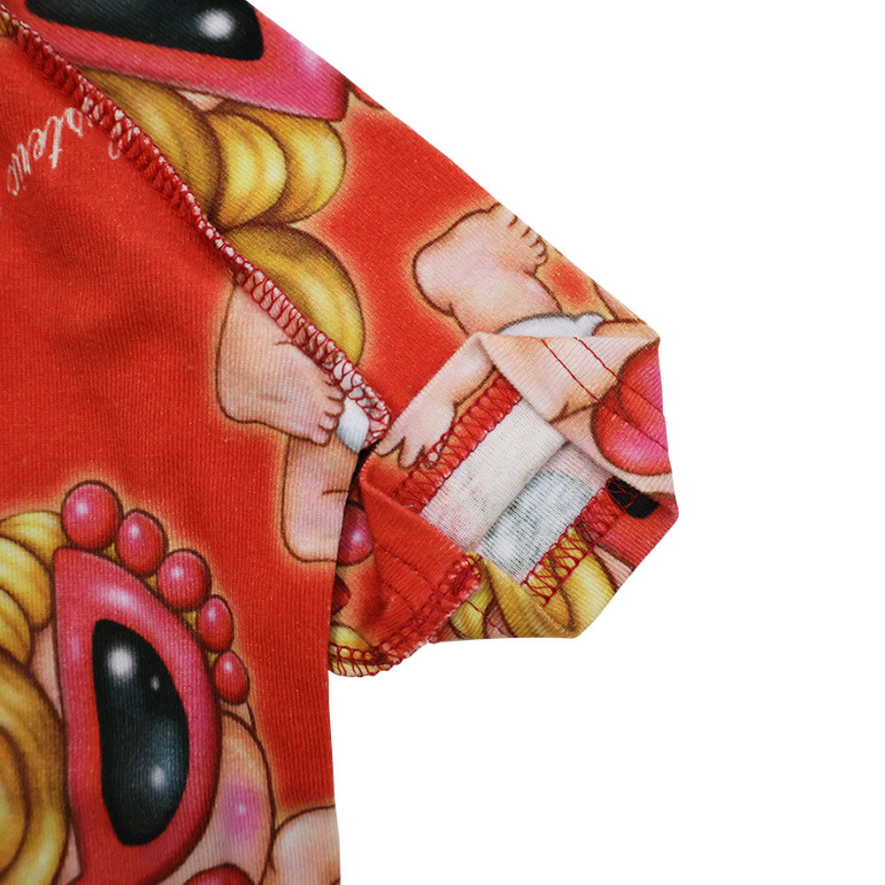 Sweet memories総柄 短肌着