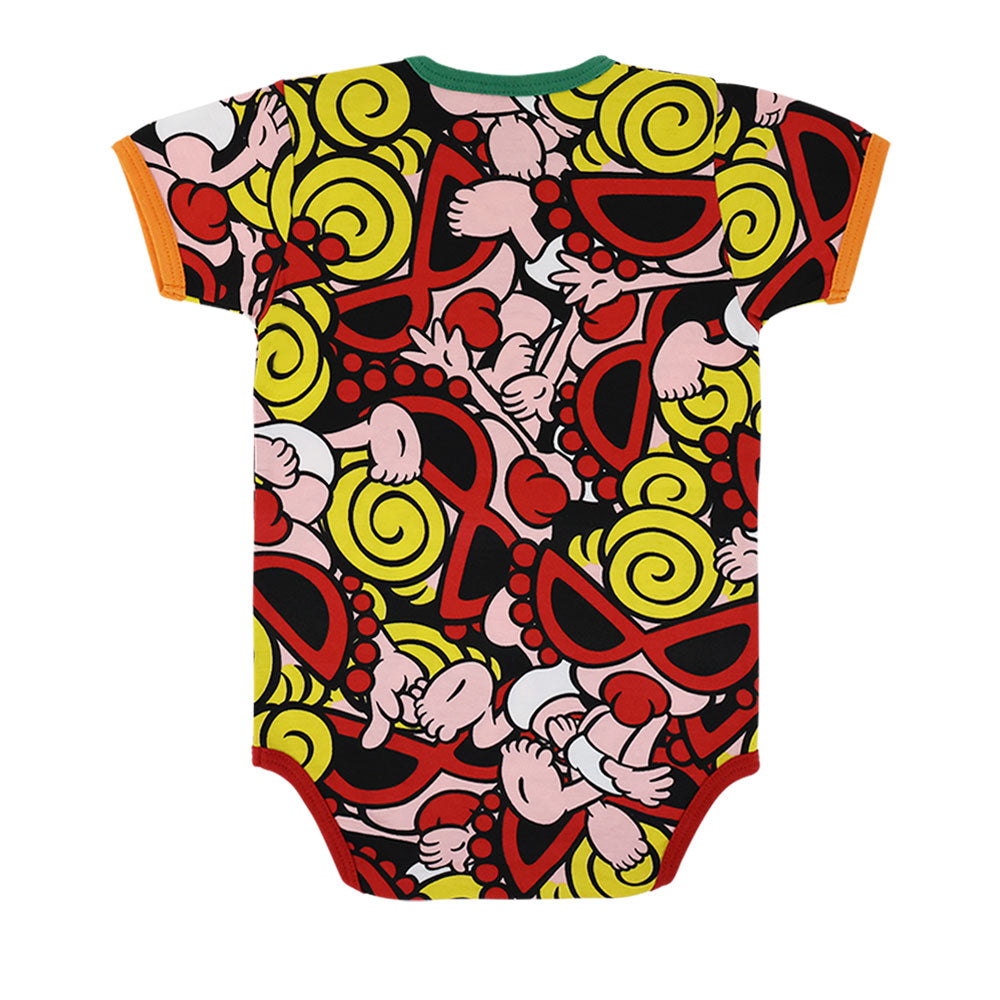 JAM PACKED総柄 半袖ロンパース