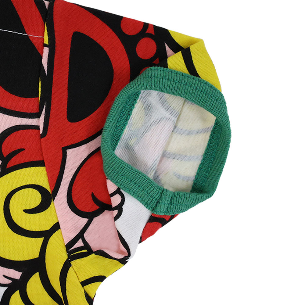 JAM PACKED総柄 半袖ロンパース