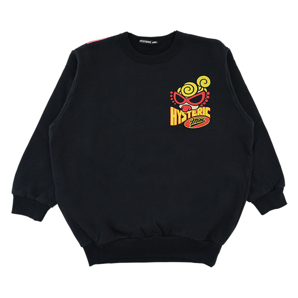 Let's have Fun BIG パネルプリント 裏毛トレーナー