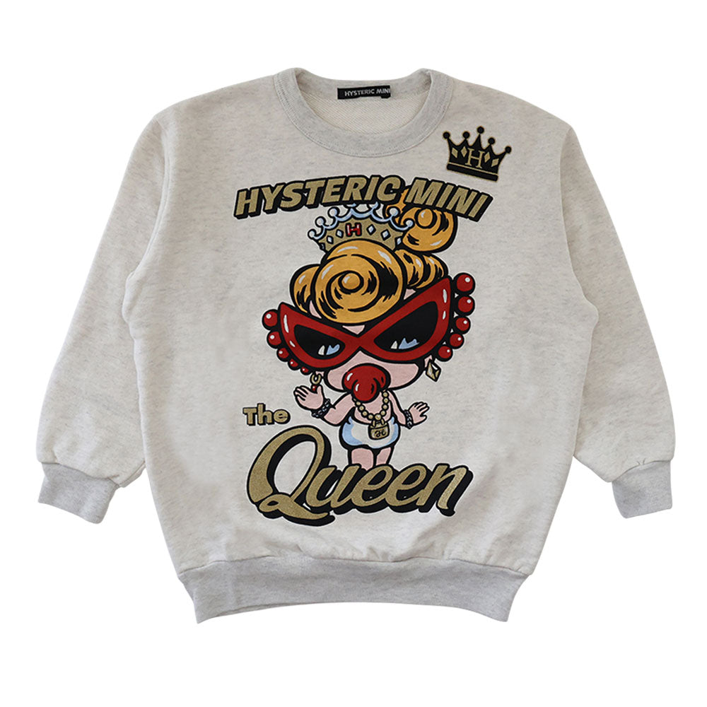 QUEEN MINI 裏毛トレーナー