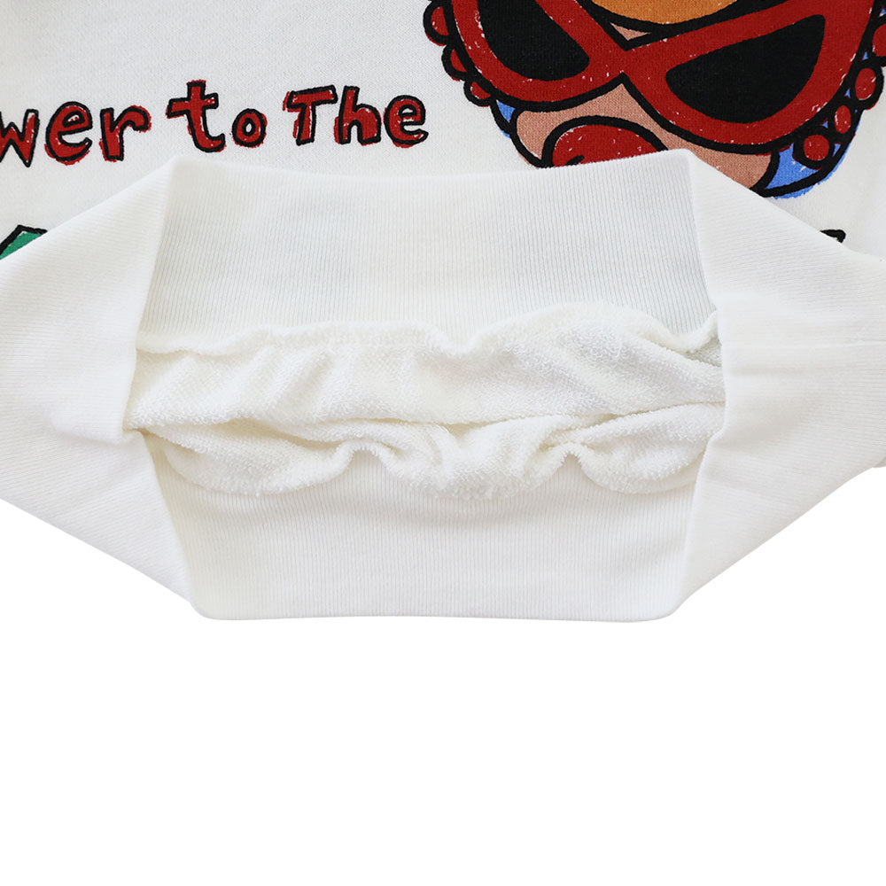 SELFISH BABY ANIMALS ALL STAR 裏毛BIGトレーナー