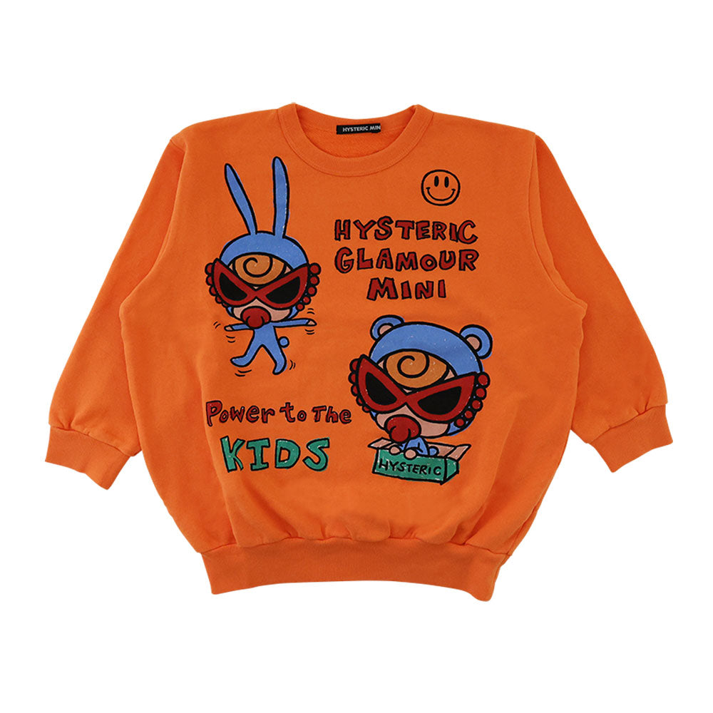 SELFISH BABY ANIMALS ALL STAR 裏毛BIGトレーナー