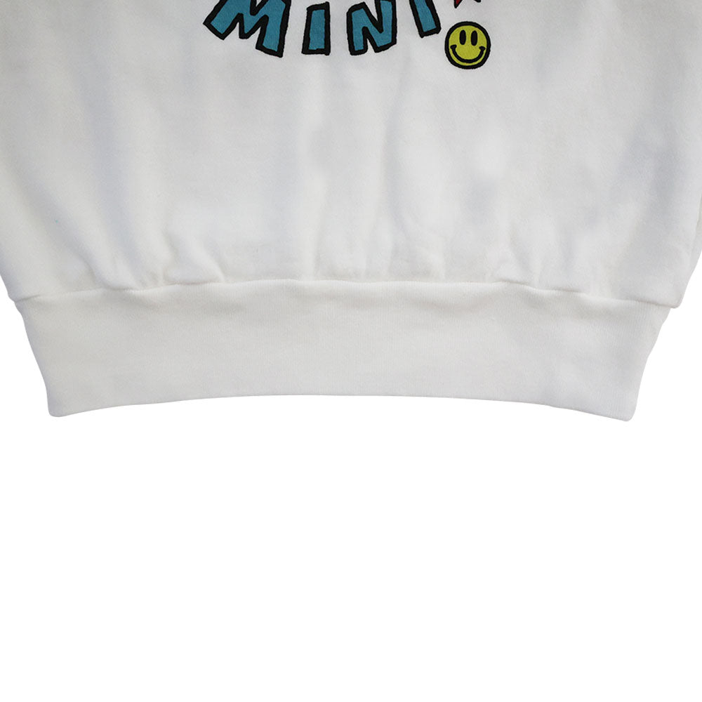 SMILE WITH SELFISH BABY 裏毛トレーナー