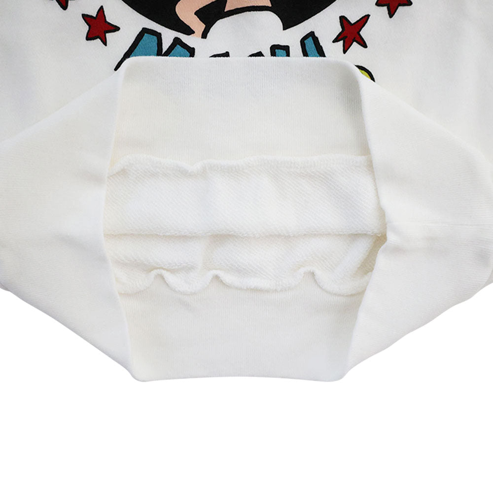 SMILE WITH SELFISH BABY 裏毛トレーナー