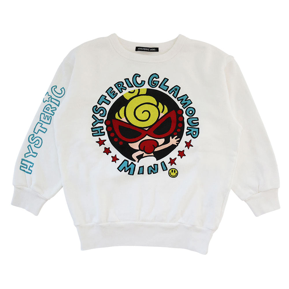 SMILE WITH SELFISH BABY 裏毛トレーナー