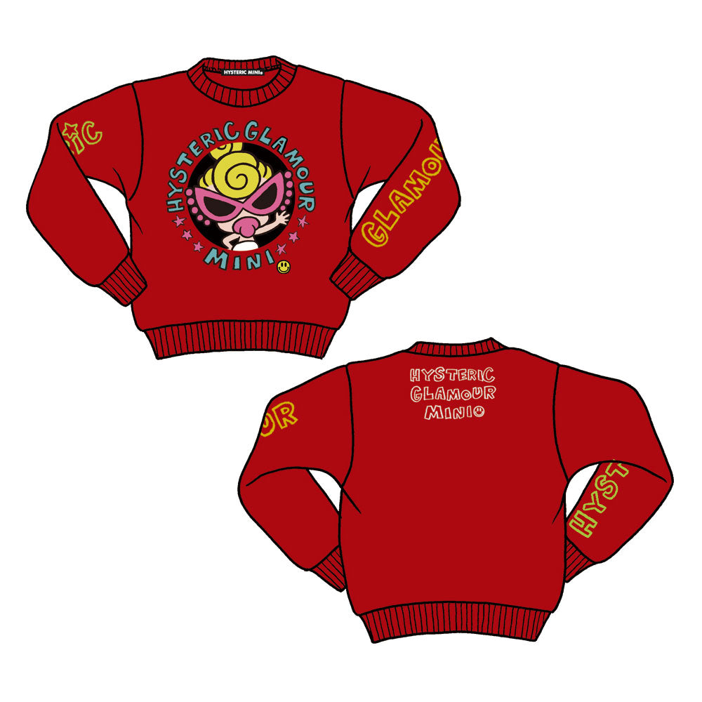 SMILE WITH SELFISH BABY 裏毛トレーナー