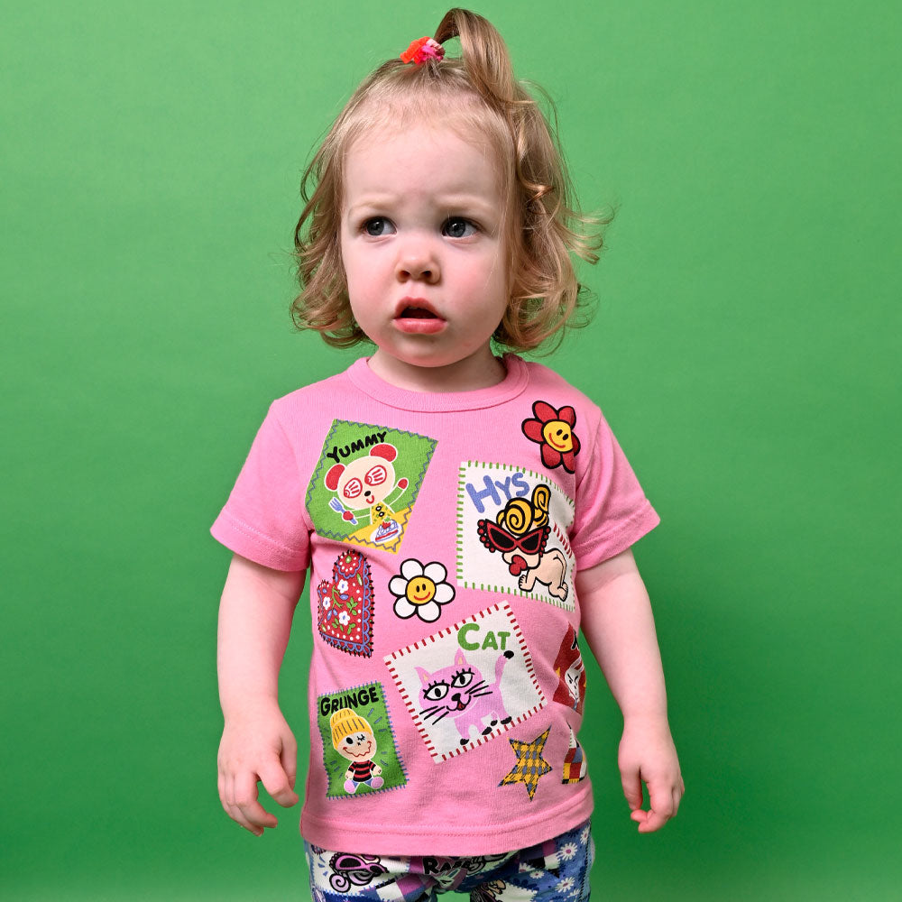 SCRAP PATCHWORK ALLTOGETHER 半袖Tシャツ