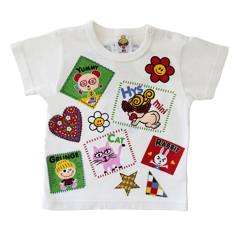 SCRAP PATCHWORK ALLTOGETHER 半袖Tシャツ