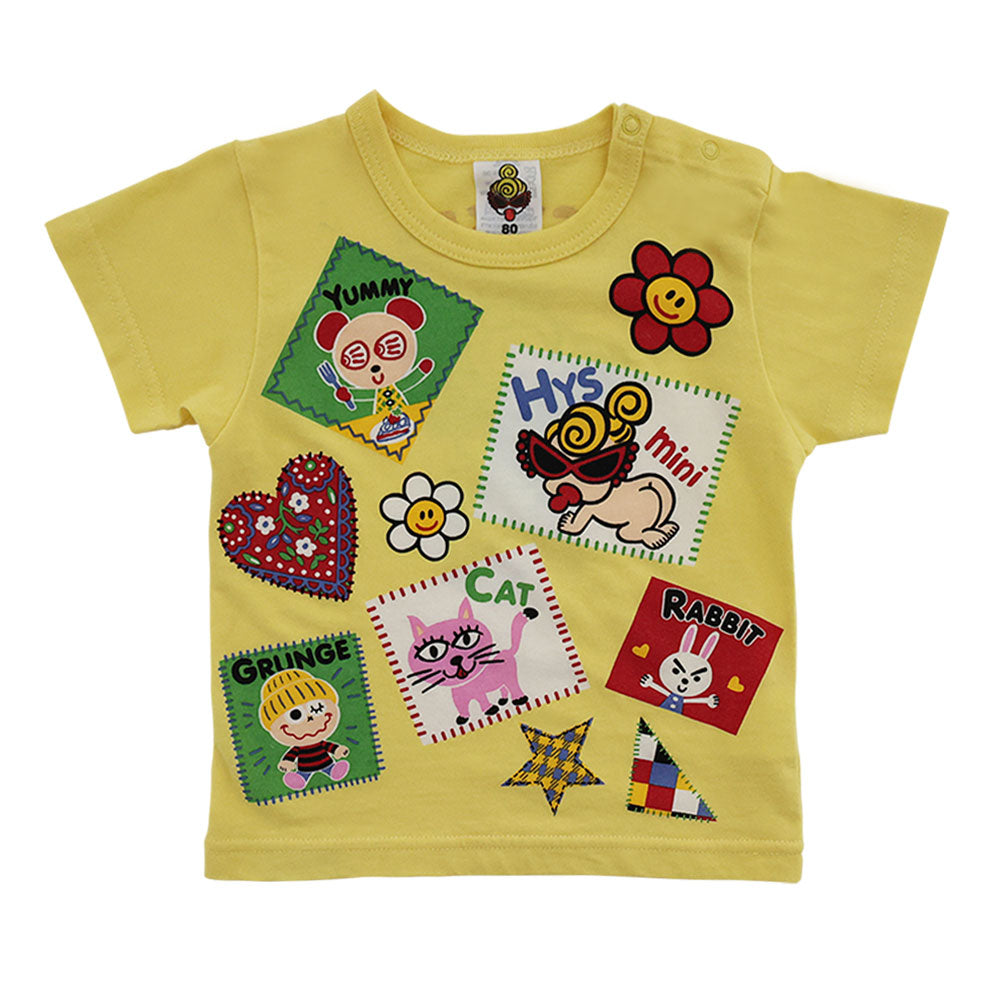 SCRAP PATCHWORK ALLTOGETHER 半袖Tシャツ