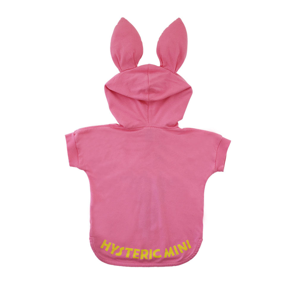 LITTLE BUNNY HOODIE耳付き 半袖Tシャツ