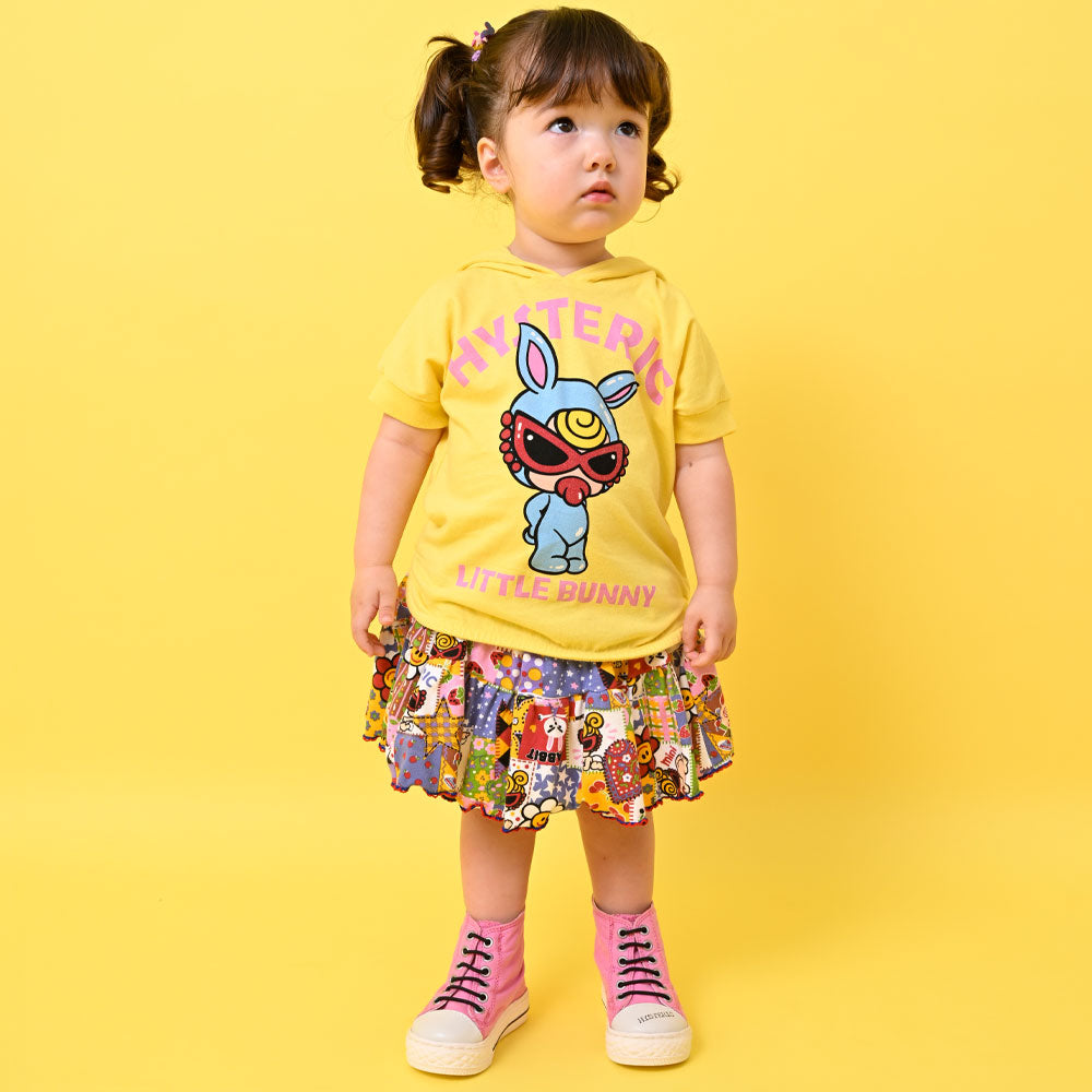 LITTLE BUNNY HOODIE耳付き 半袖Tシャツ