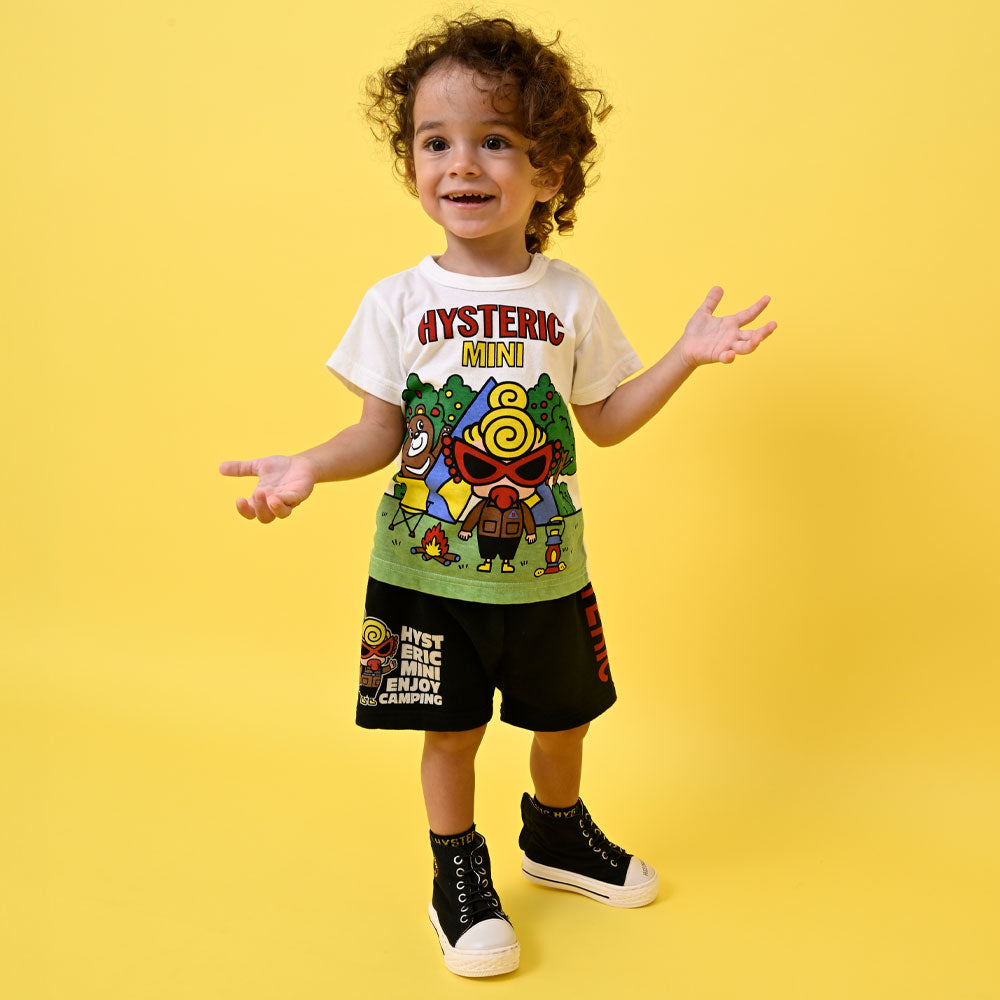 HYSTERIC CAMP MINI 半袖Tシャツ