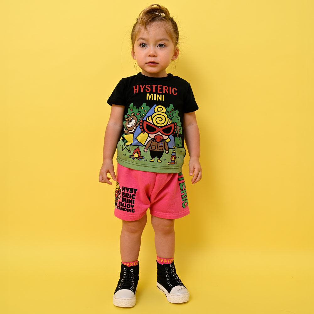 HYSTERIC CAMP MINI 半袖Tシャツ