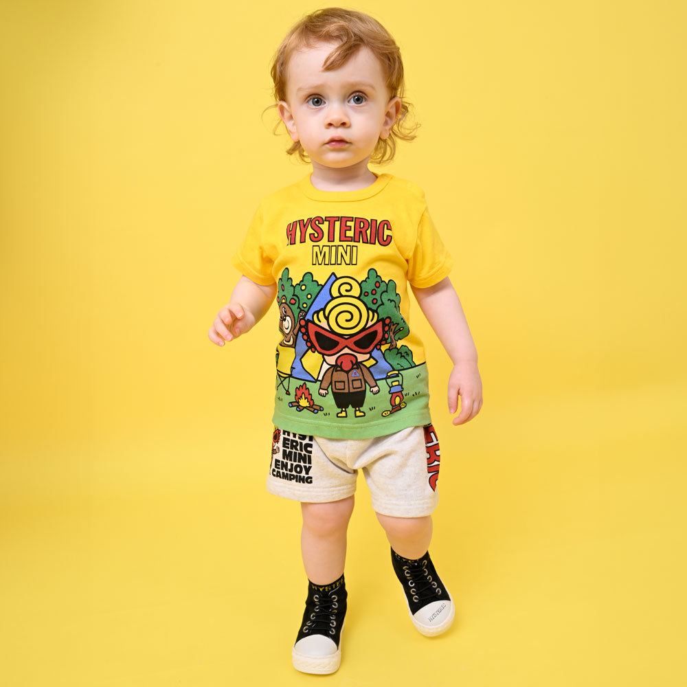 HYSTERIC CAMP MINI 半袖Tシャツ