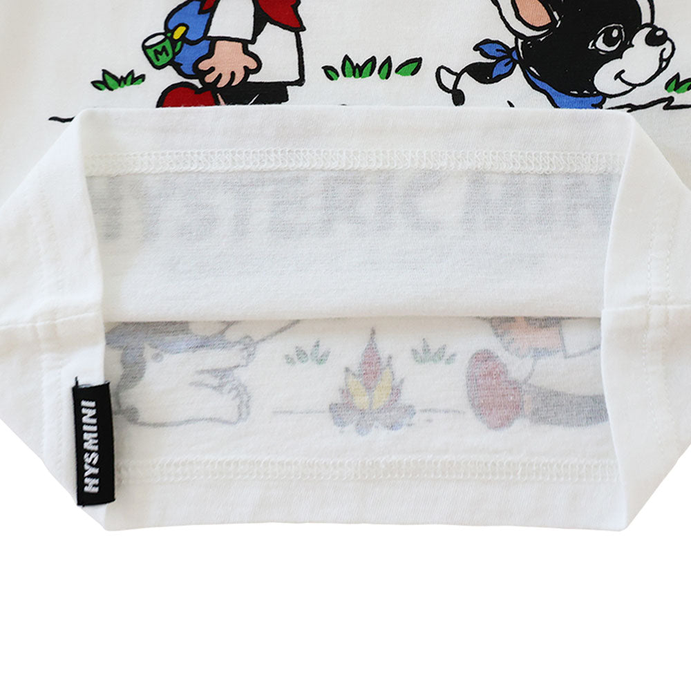 MINI&J ENJOY CAMP 半袖Tシャツ