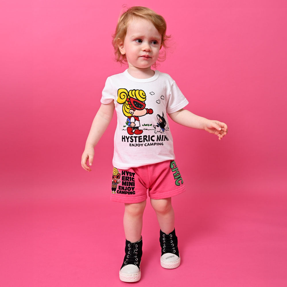MINI&J ENJOY CAMP 半袖Tシャツ