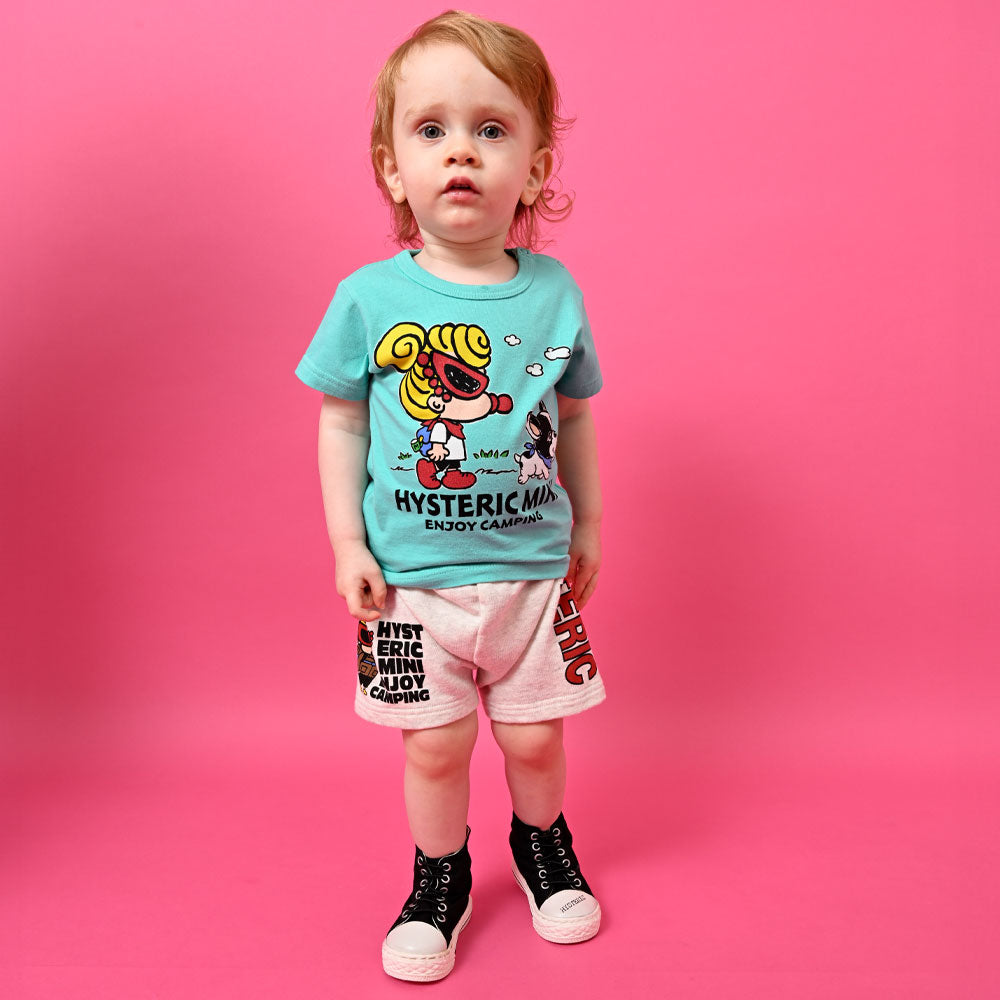 MINI&J ENJOY CAMP 半袖Tシャツ