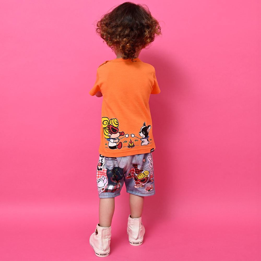 MINI&J ENJOY CAMP 半袖Tシャツ