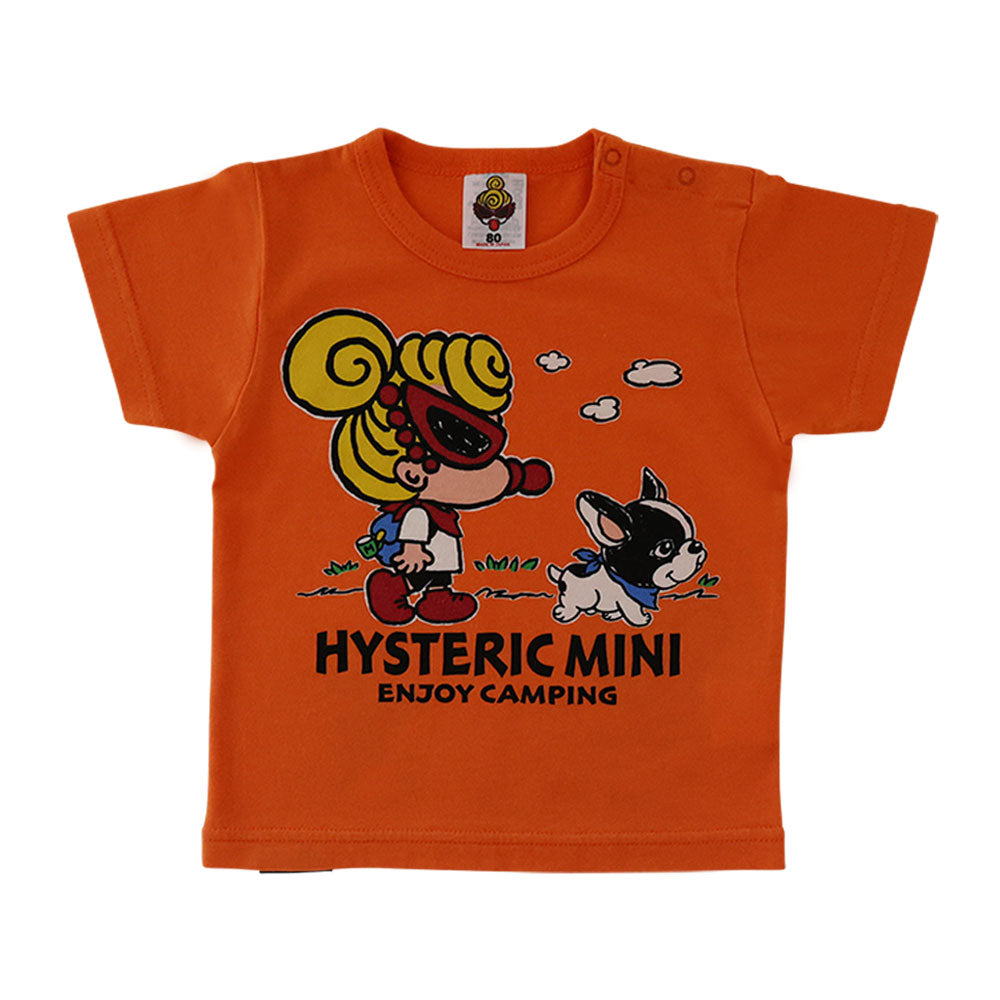 MINI&J ENJOY CAMP 半袖Tシャツ