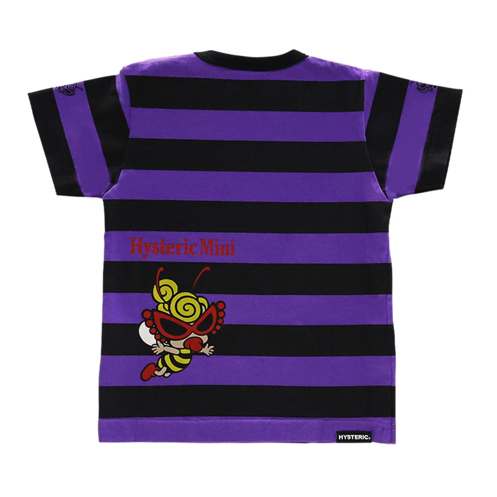 LITTLE BEE ボーダー半袖Tシャツ