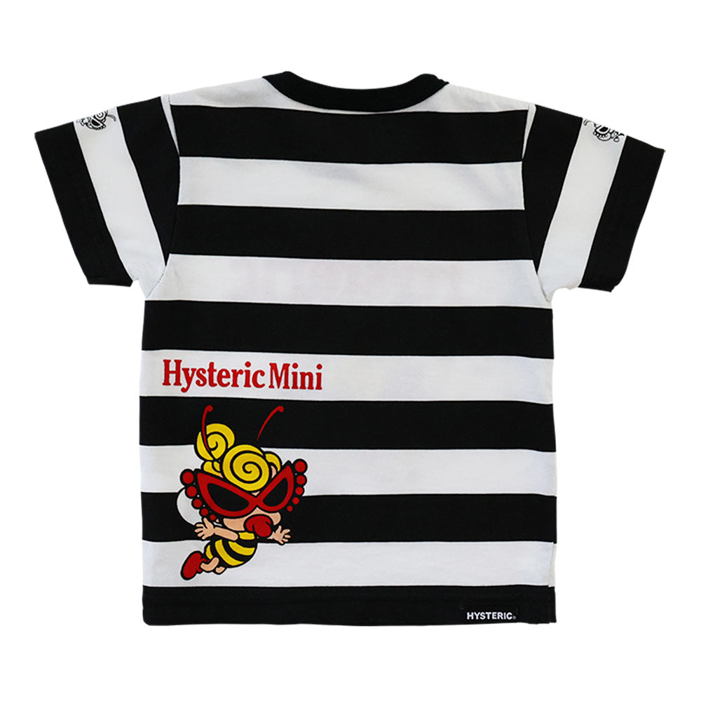 LITTLE BEE ボーダー半袖Tシャツ